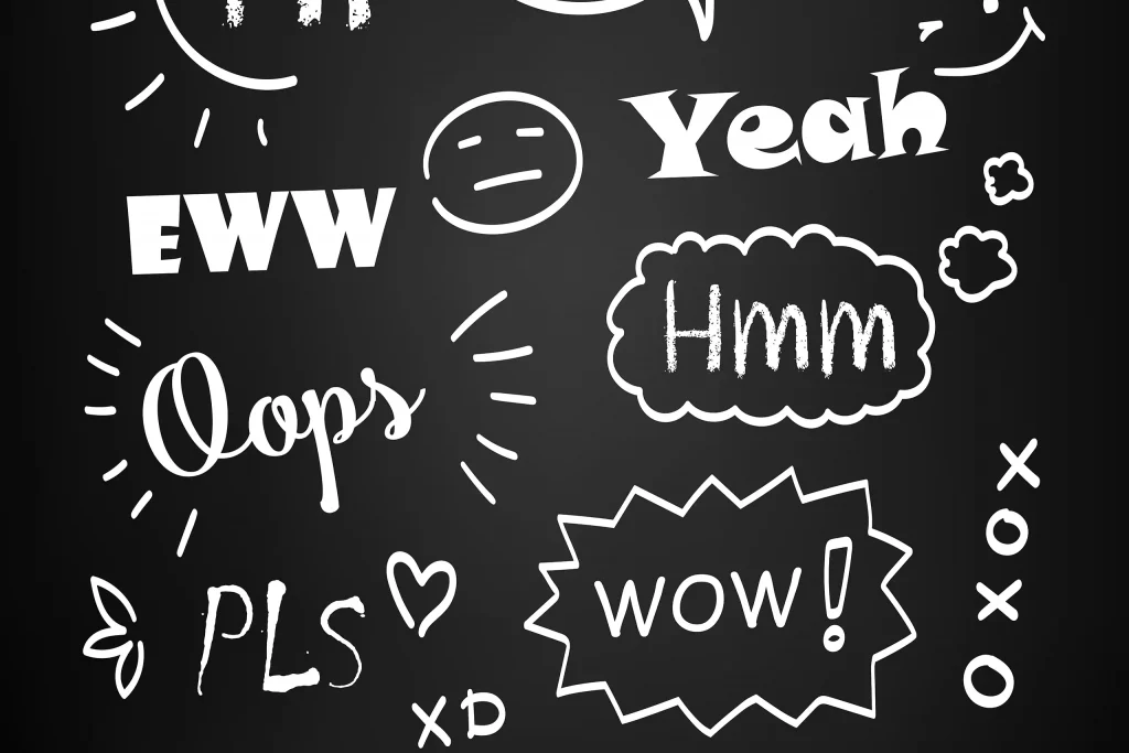 What does word mean in texting slangsphere