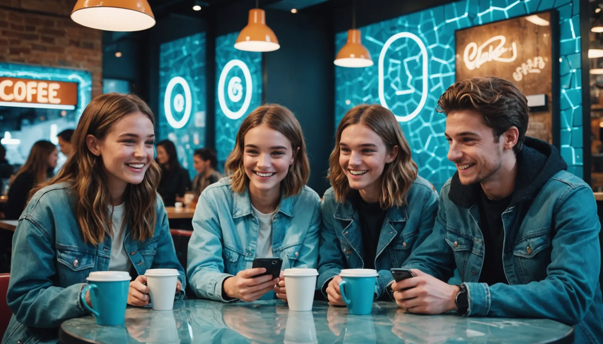 Illustration of people showing 'glacier meaning slang' vibes: cold, slow, stoic expressions