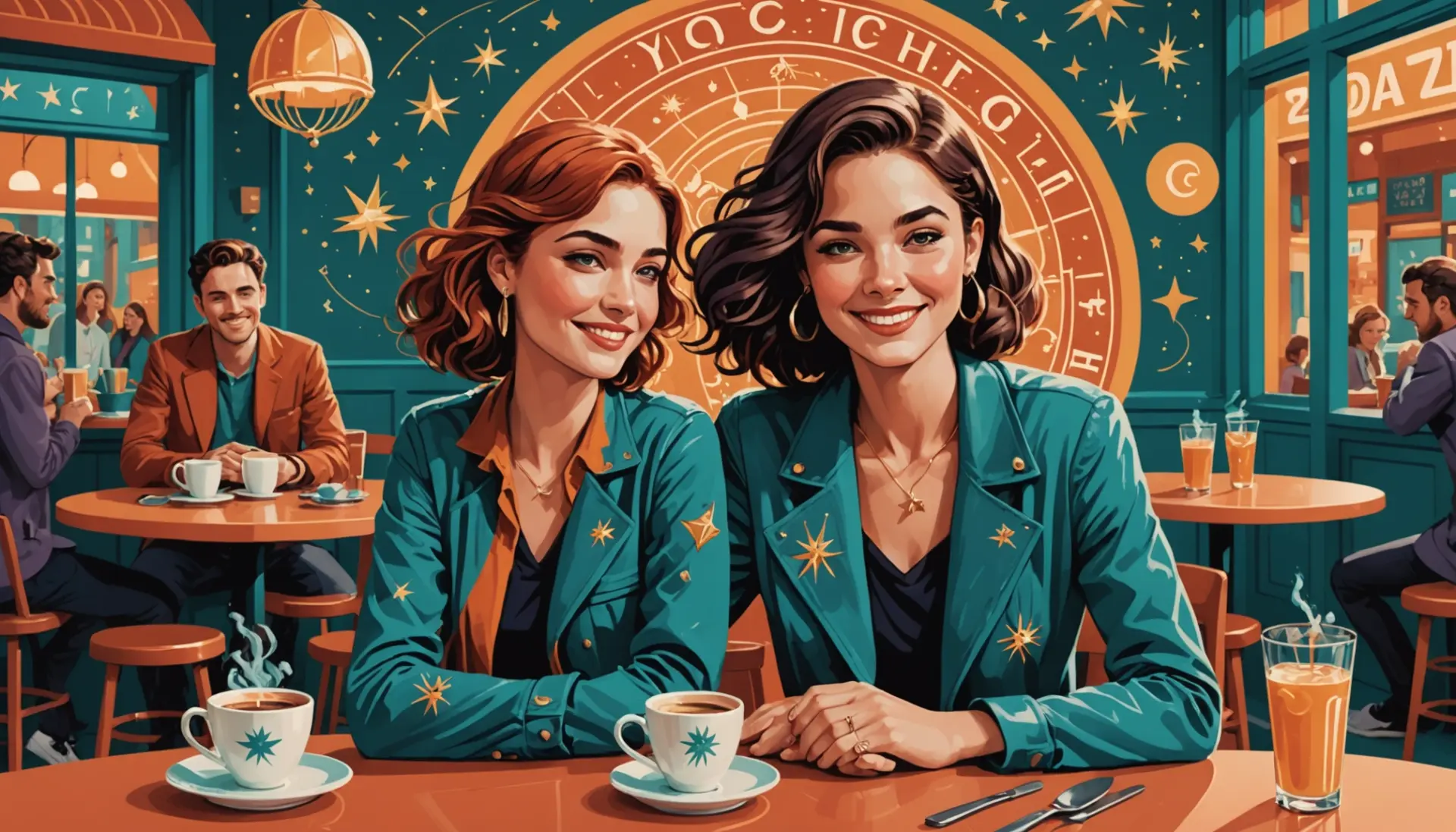 Illustration of a young person with Virgo symbols asking what does virgo mean