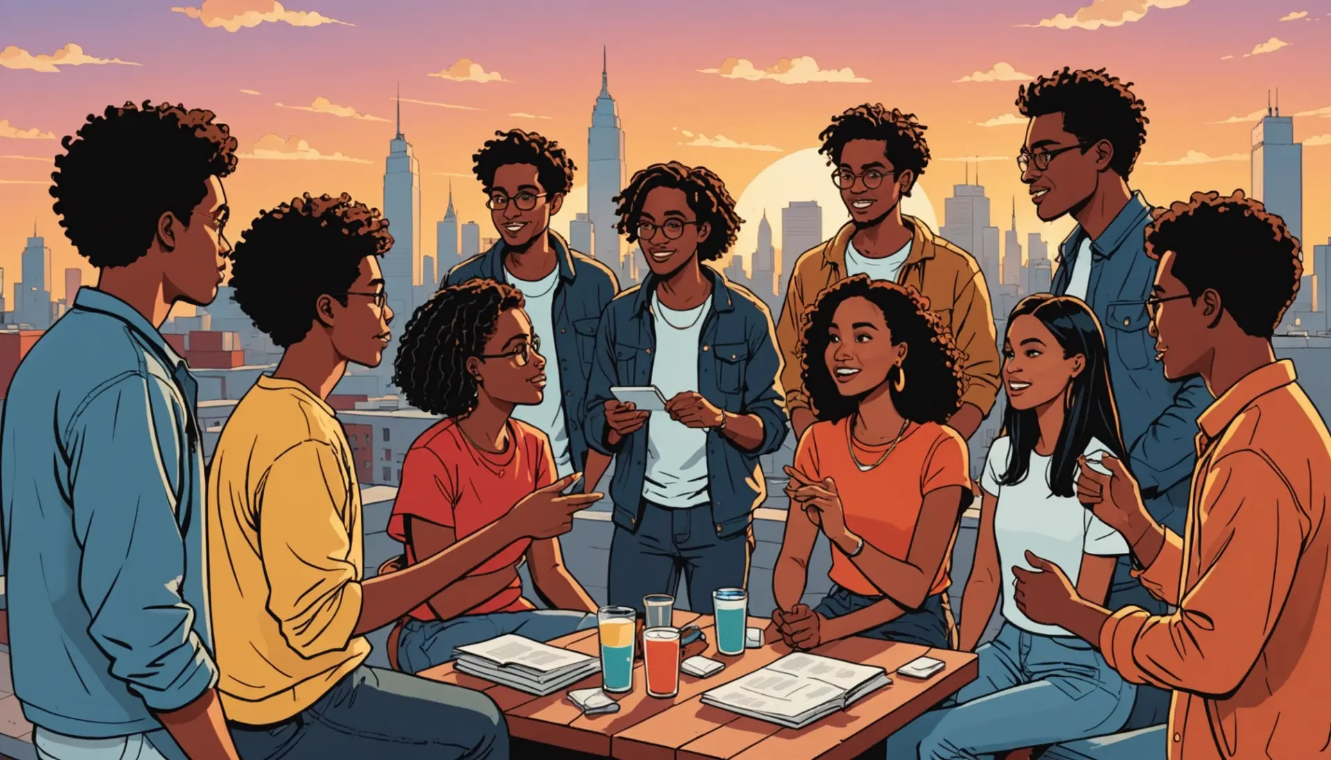 Editorial illustration reflecting the phrase gypsy urban dictionary in a nuanced cultural context