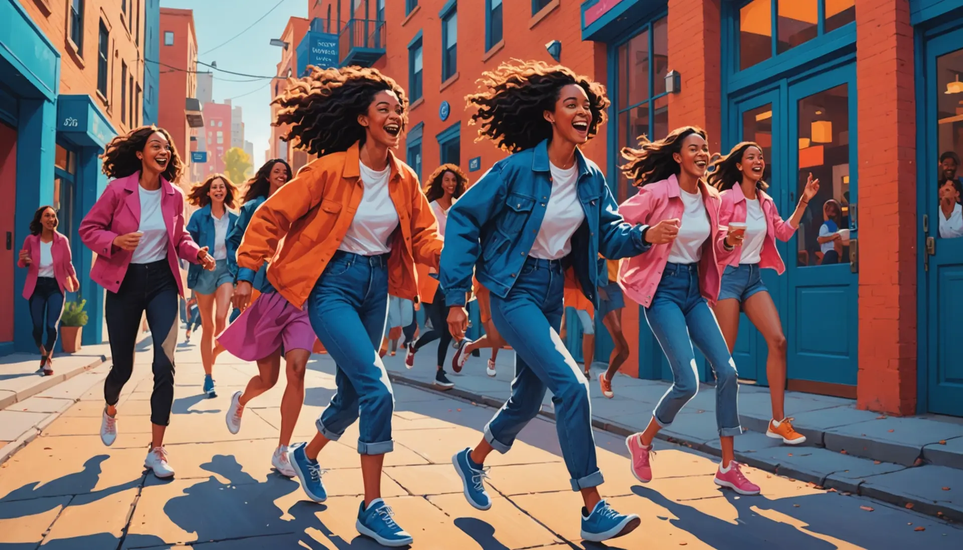 Editorial illustration showing a figure reappearing with a halo, caption vibe referencing what does he has risen mean