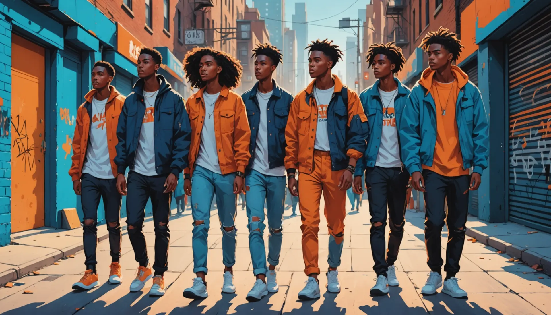 Editorial illustration showing people whispering 'what does 12 mean slang' as a warning about police