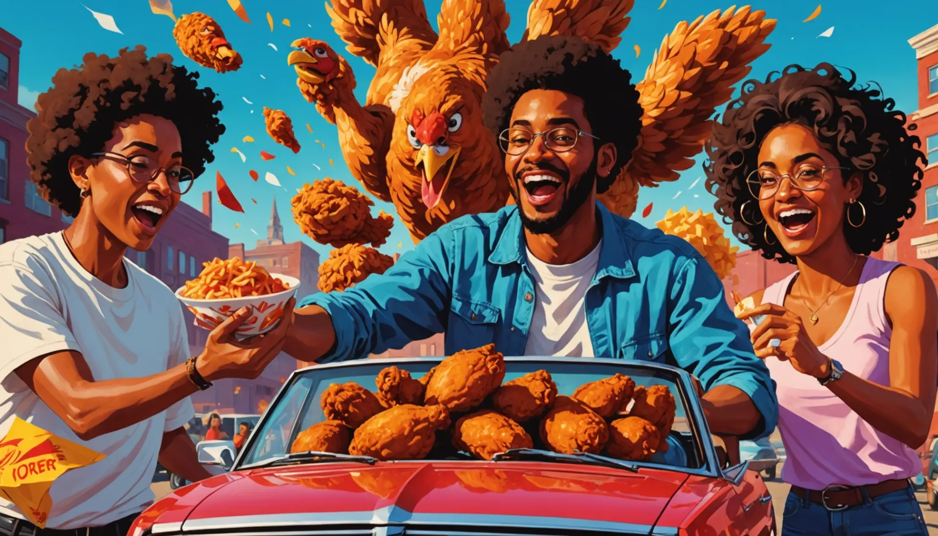 Illustration of people using the phrase shake and bake urban dictionary in different contexts