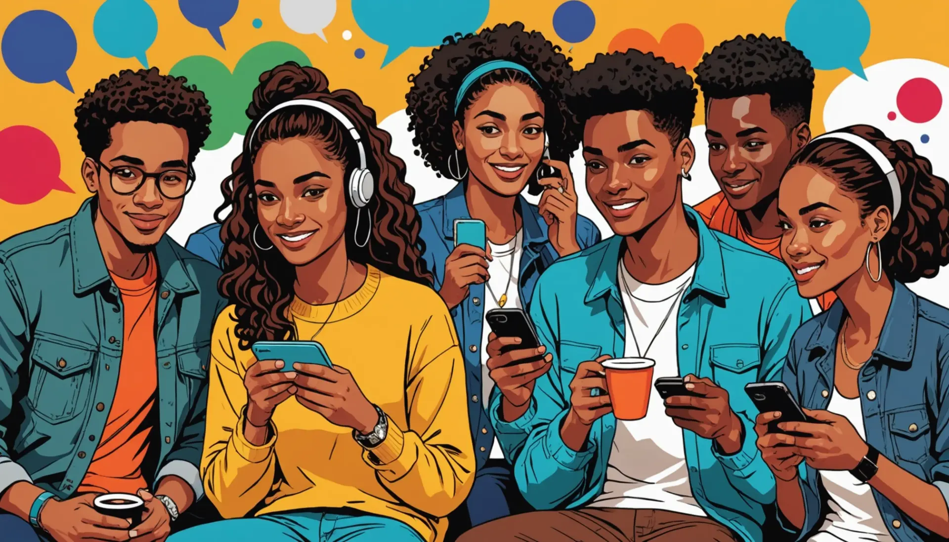 Editorial illustration showing people using the phrase what does apex mean in casual conversation