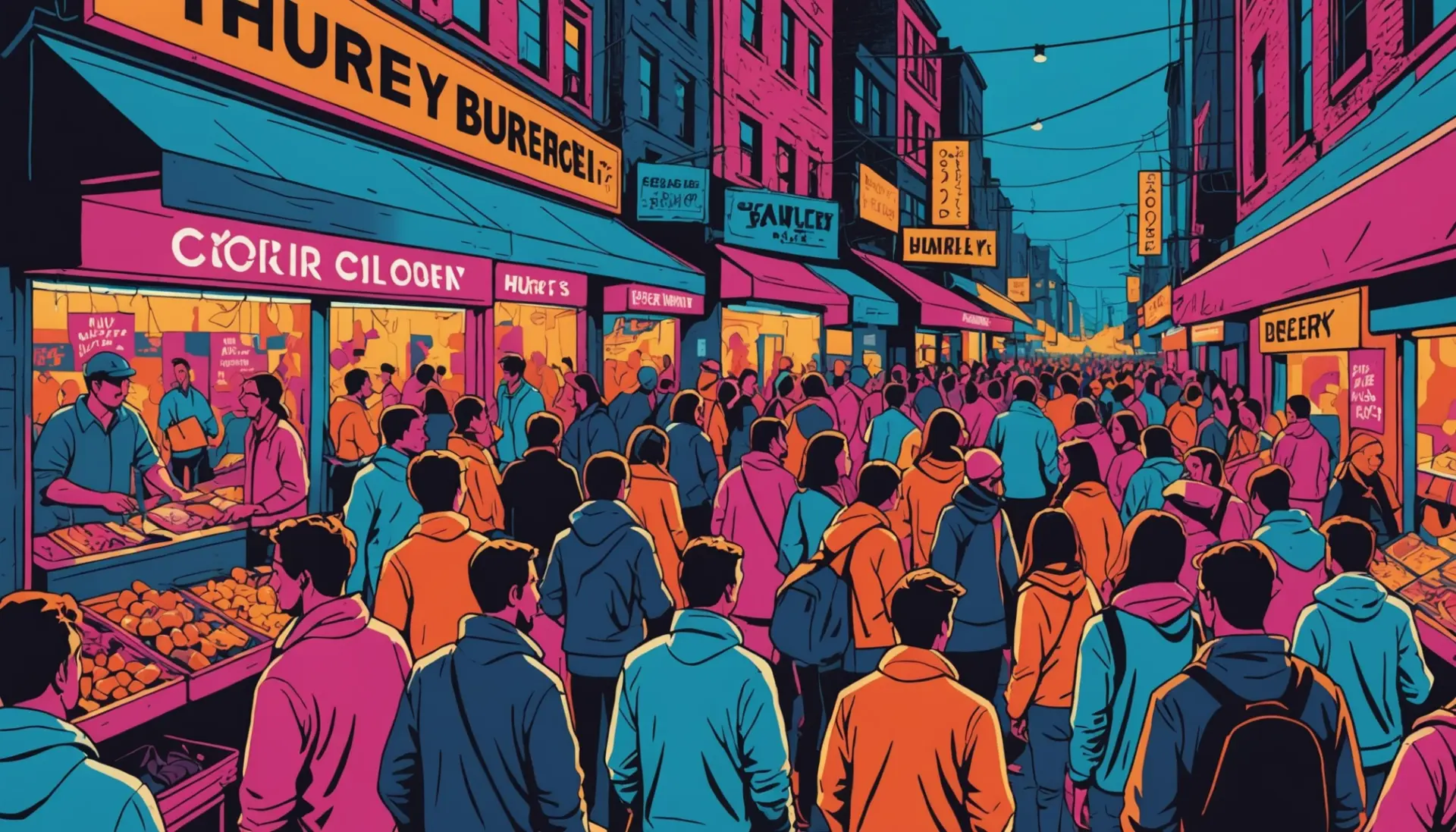 hurley burley meaning illustration