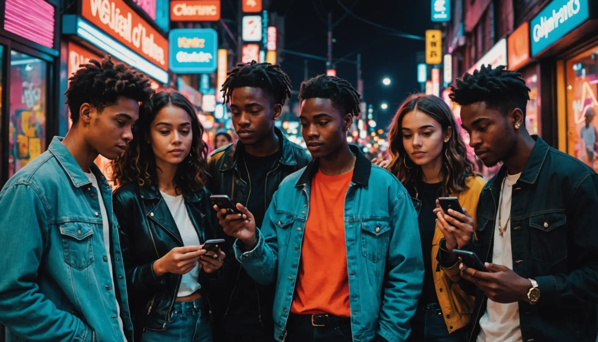 Editorial illustration showing people decoding the term what is a 27 drug slang in a lively street scene