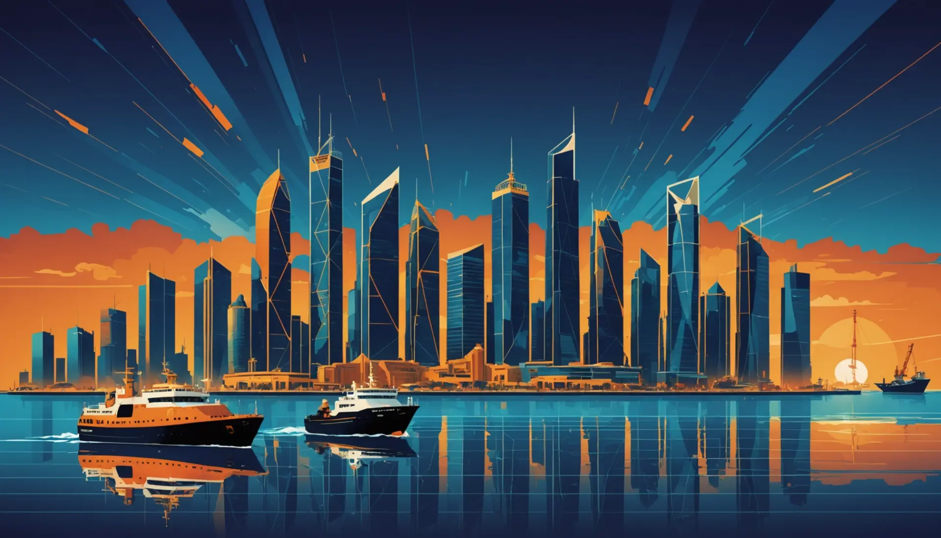 Illustration showing the phrase uae leaving opec what does that mean as a headline over stylized oil rigs and modern UAE skyline