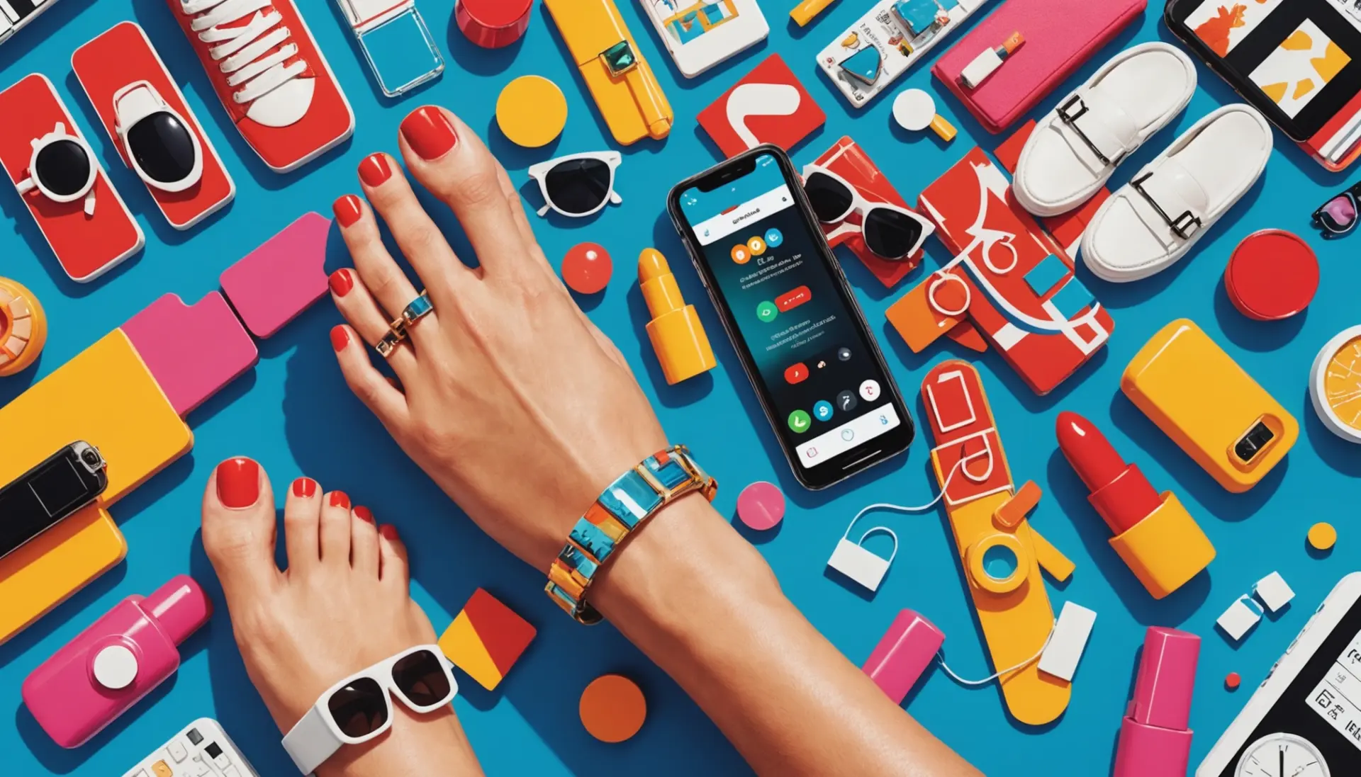 Editorial image of a pedicure scene with focus on white toe nail polish urban dictionary