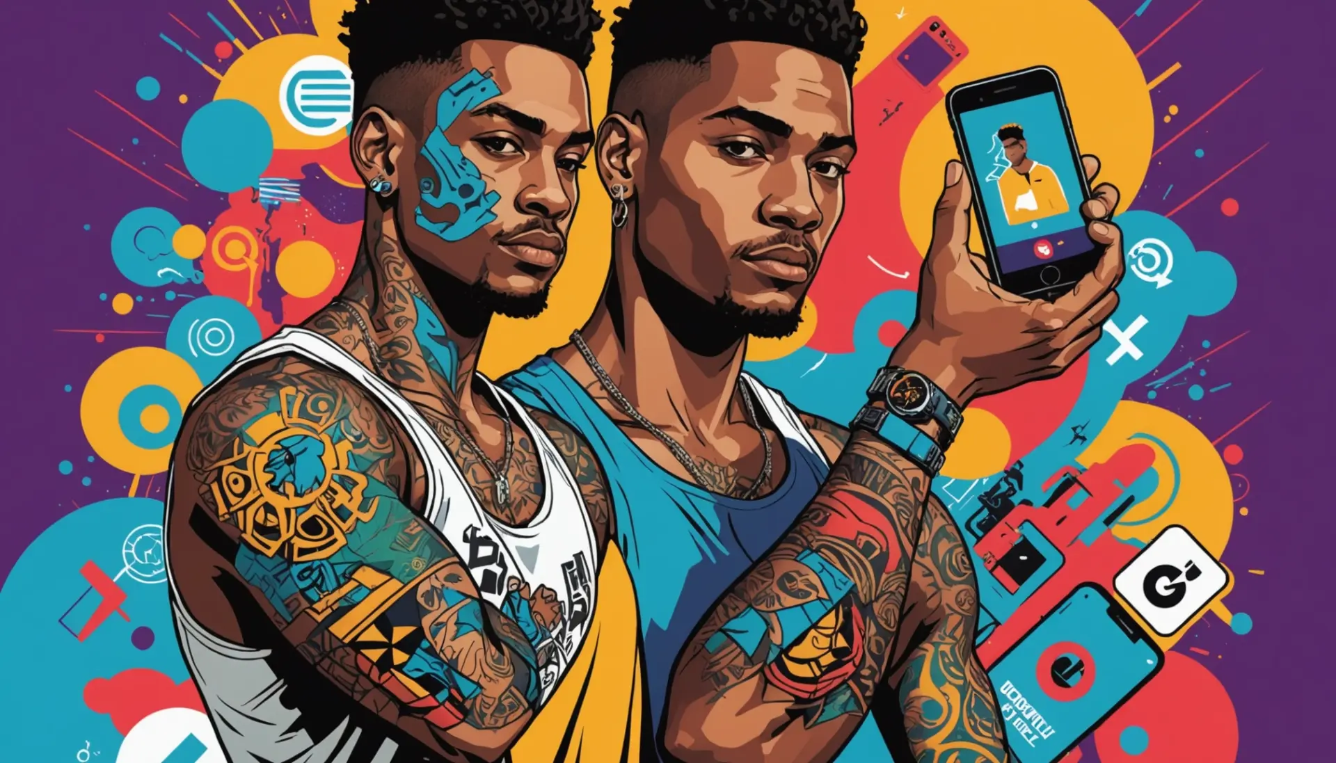 Editorial portrait showing fans asking what does garrett grahams tattoo mean