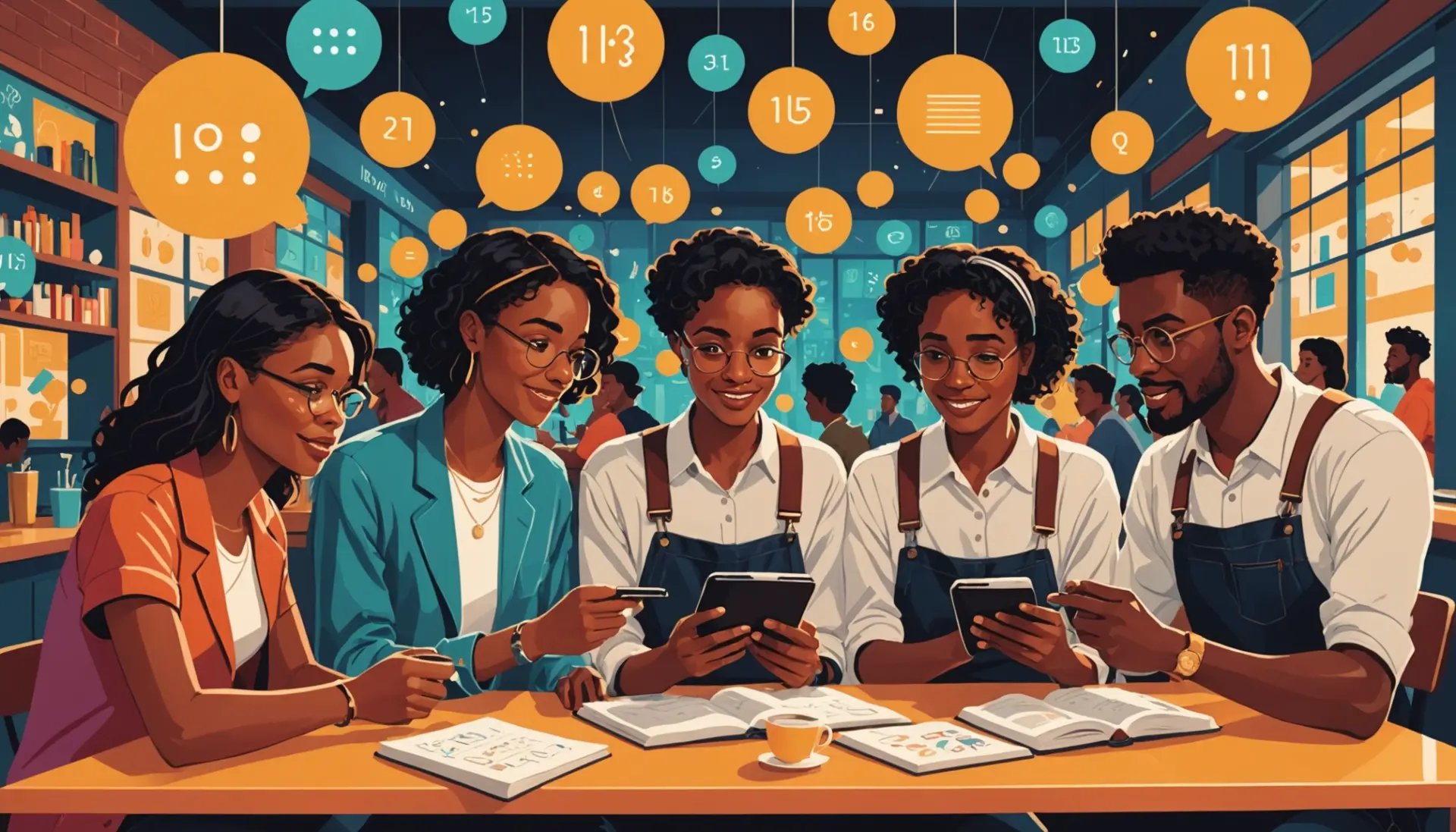 Editorial illustration showing people searching 'june 16th urban dictionary' on phones, with June 16th imagery
