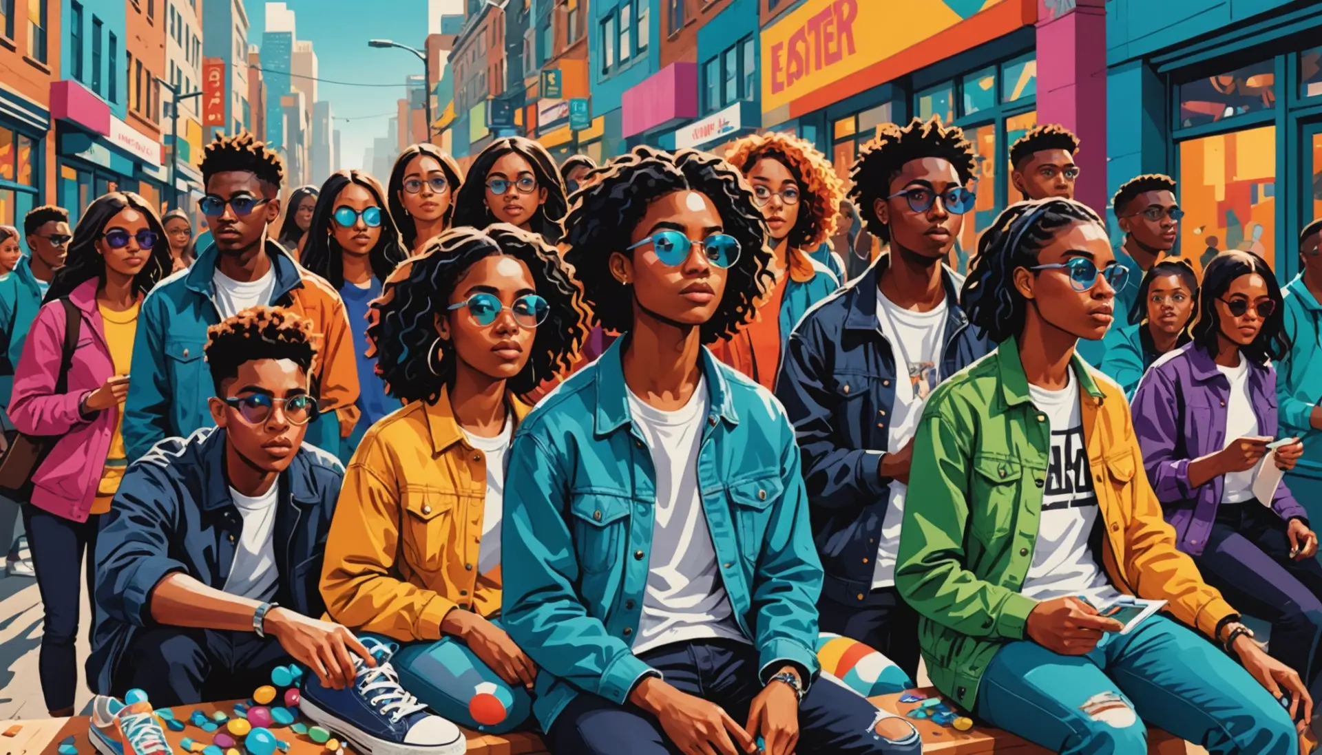 Editorial image showing people seeing clearly, with the phrase what does 2020 vision mean referenced