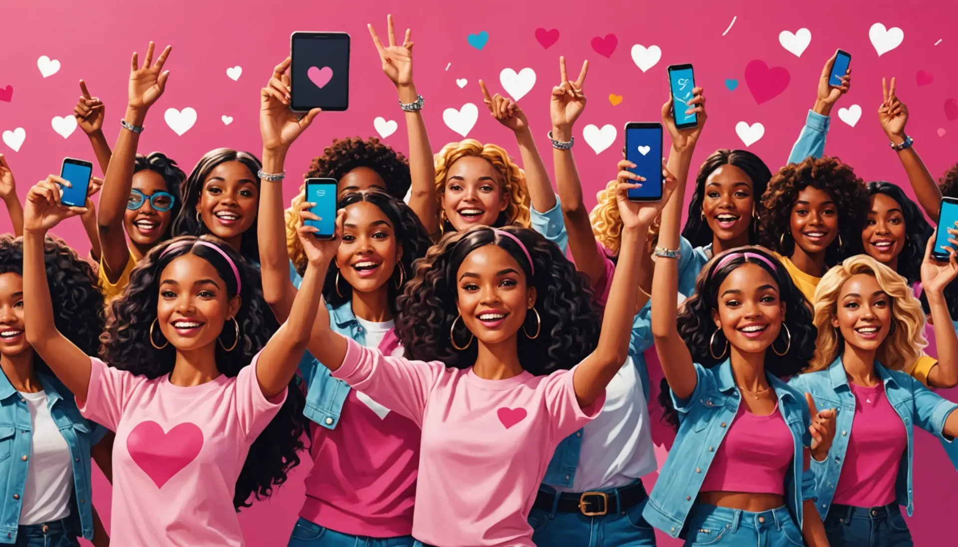 Editorial illustration of diverse fans and performers hinting at the concept of barb slang meaning