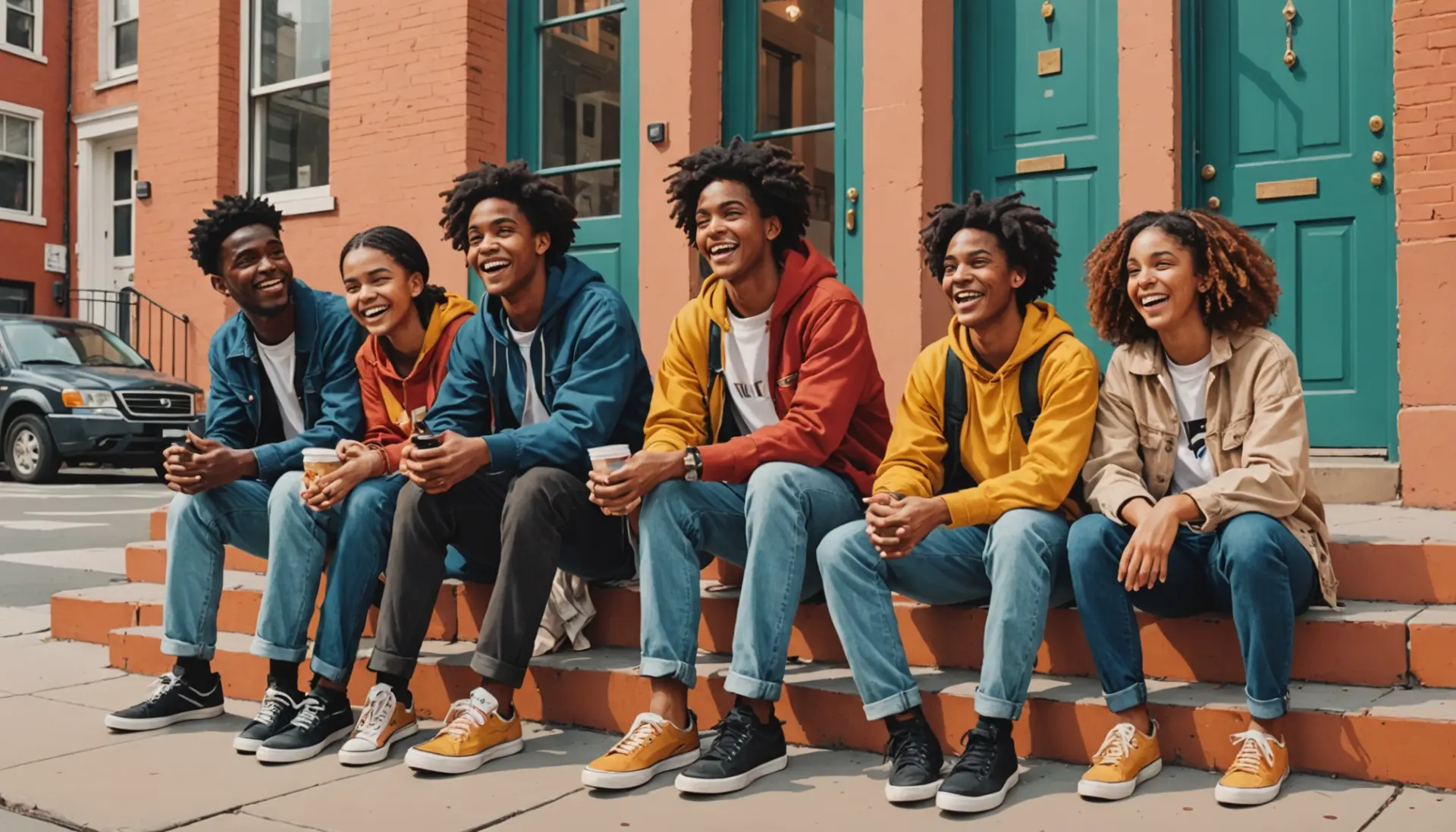 Illustration showing young people using 'mane' slang in conversation, caption includes the phrase mane definition slang