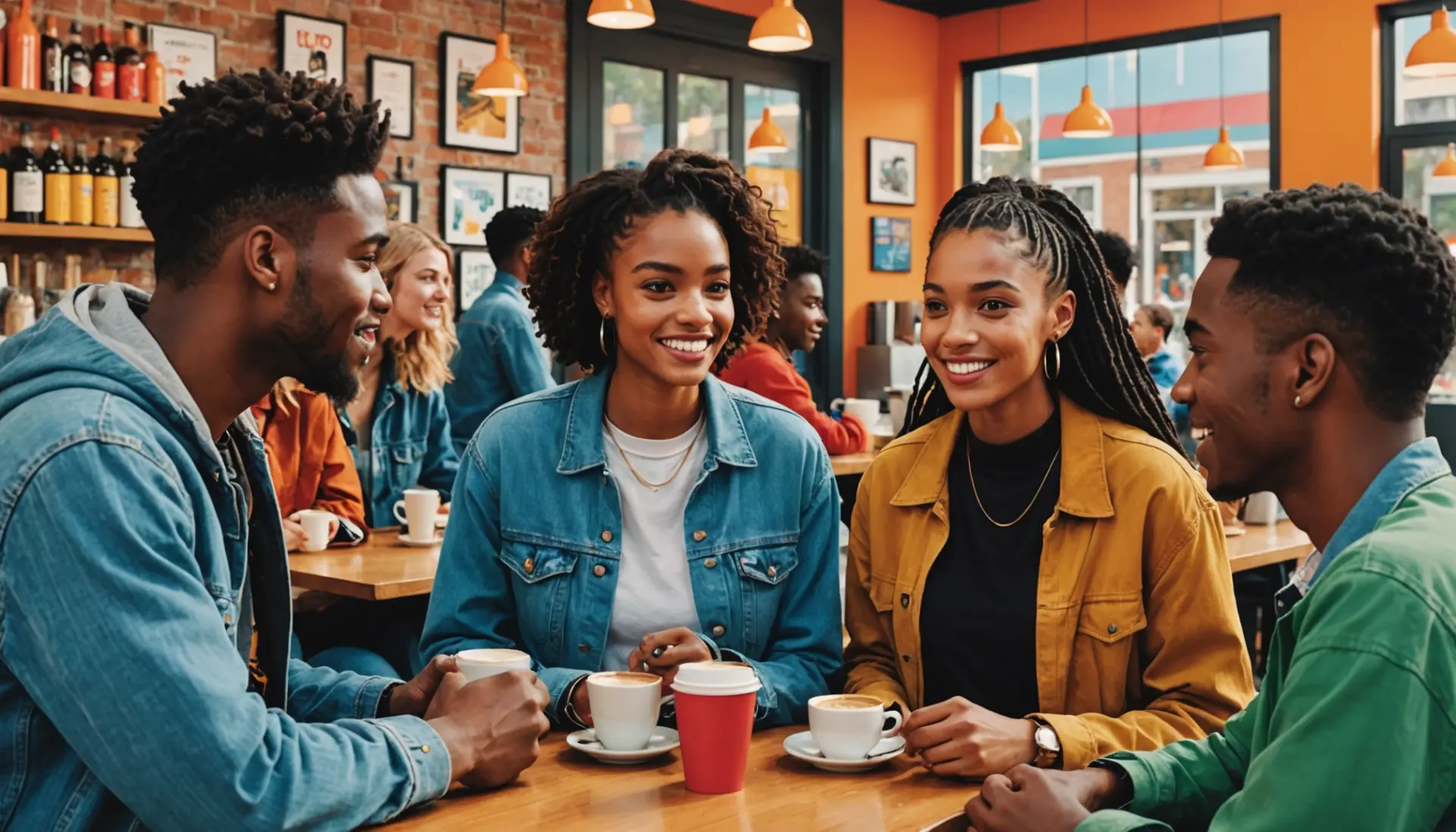 Illustration showing diverse people with the phrase what does heterosexual mean represented visually