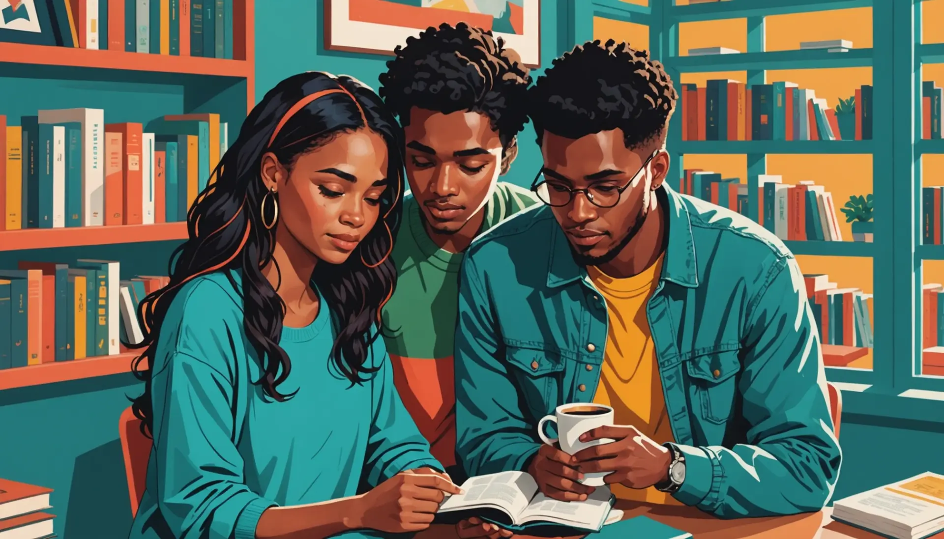 Editorial illustration of people showing support with the phrase what does proverbs 17 17 mean subtly suggested in mood