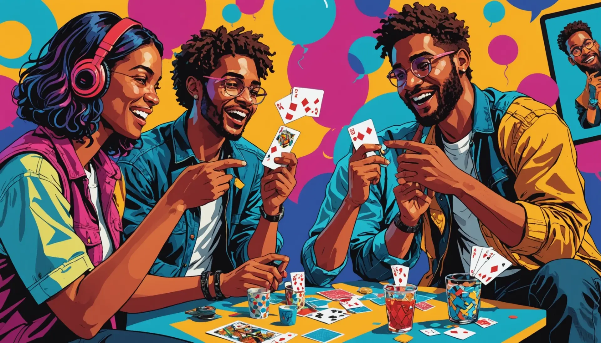 Editorial illustration of people using the slang term tonk urban dictionary in different contexts